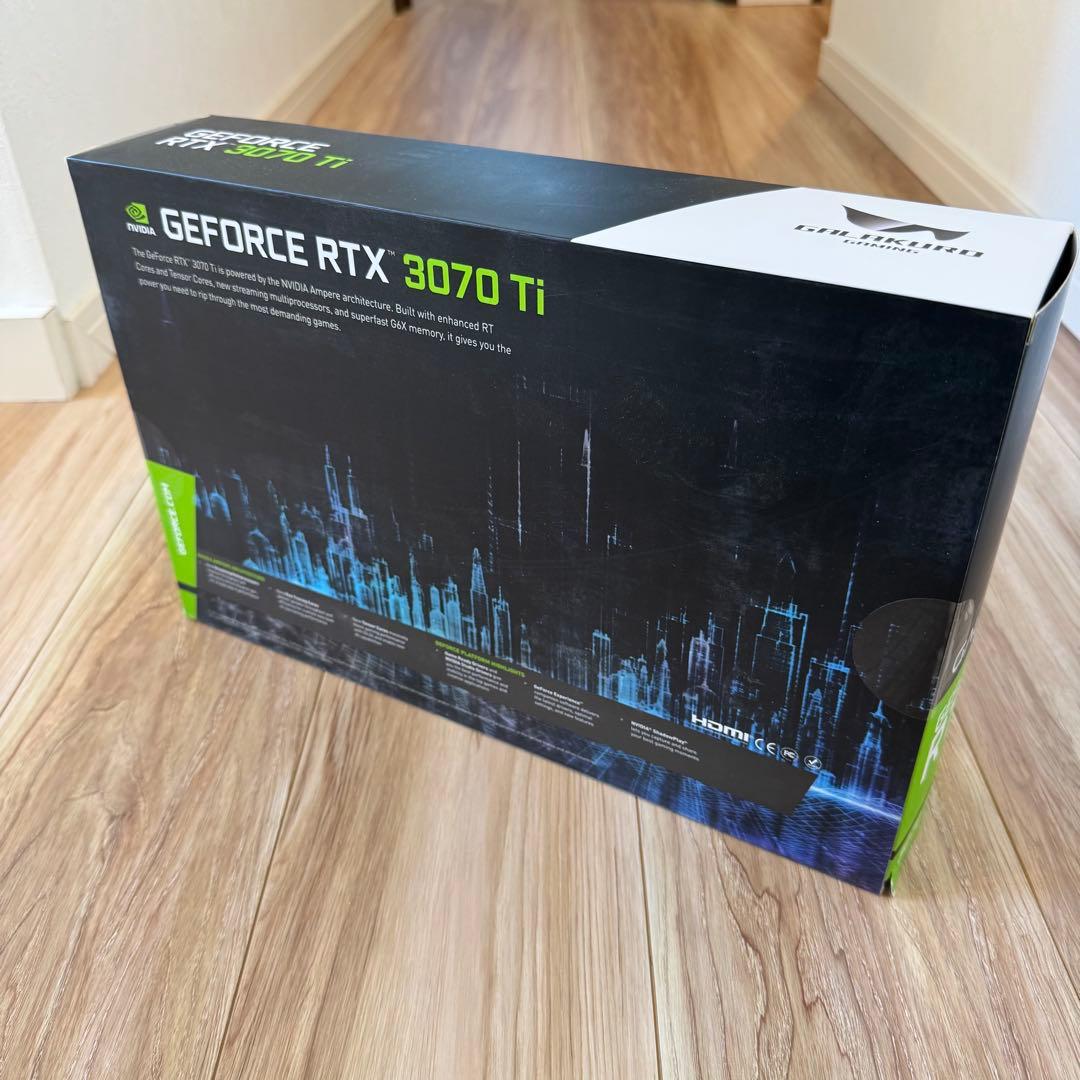 【新品・未開封】玄人志向 GALAKURO RTX3070Ti 8GB