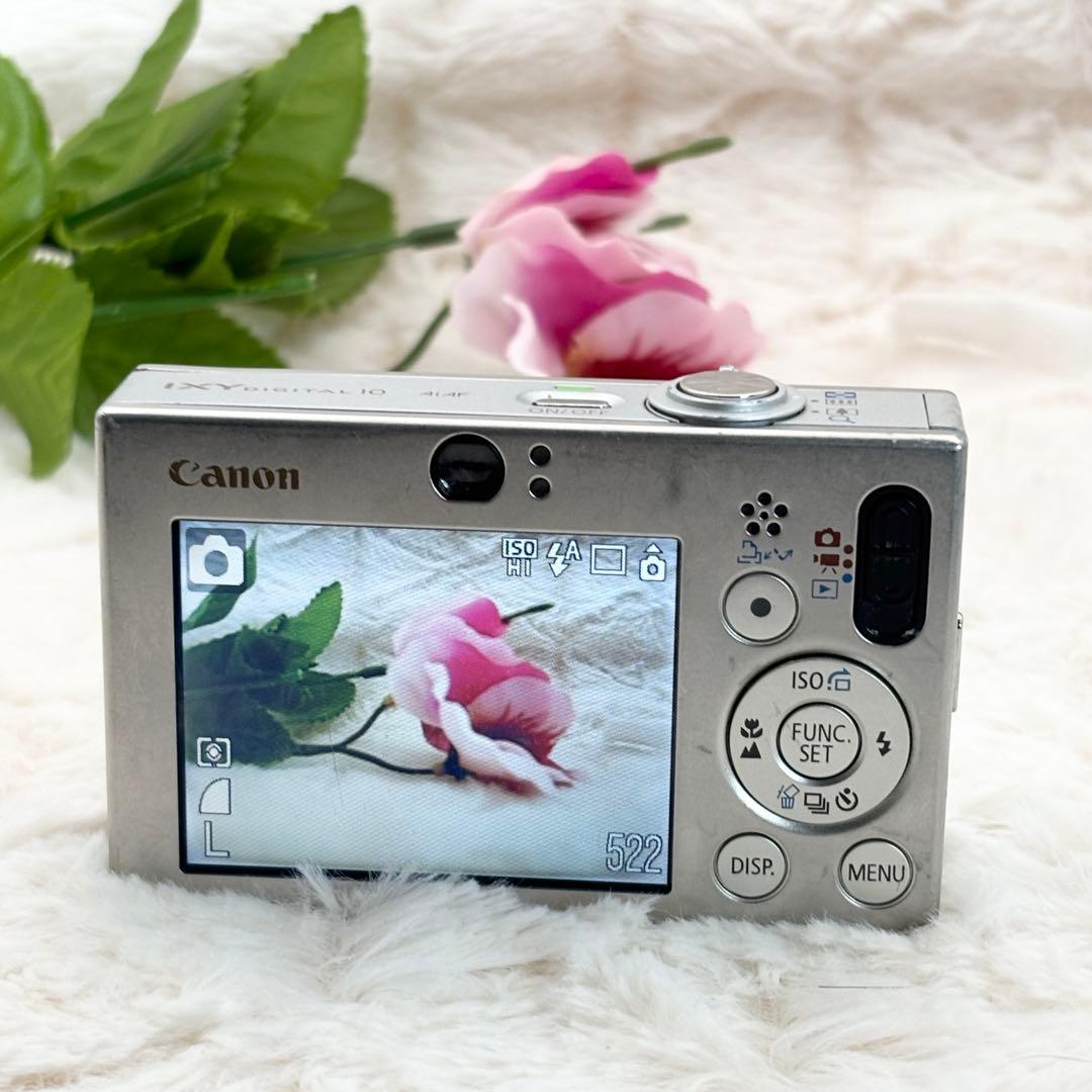 実写美⭕️ Canon IXY DIGITAL 10 シルバー