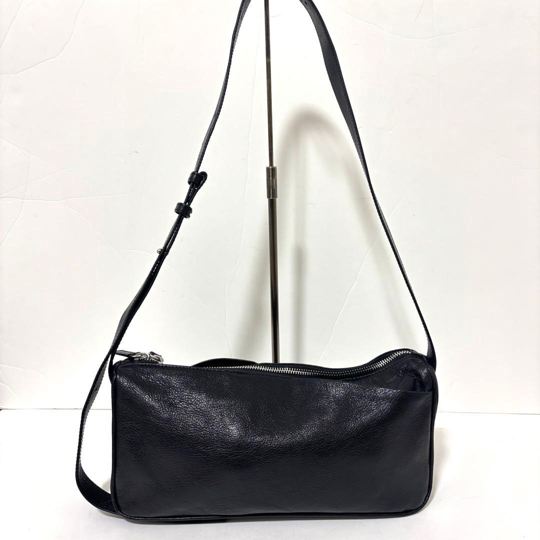 ear PAPILLONNER ミニスワローマチショルダーバッグ　黒