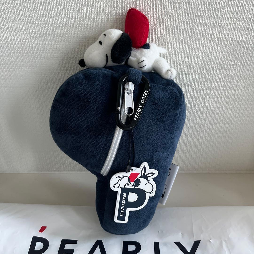 PEARLY GATES パーリーゲイツ スヌーピー ぬいぐるみボールポーチ