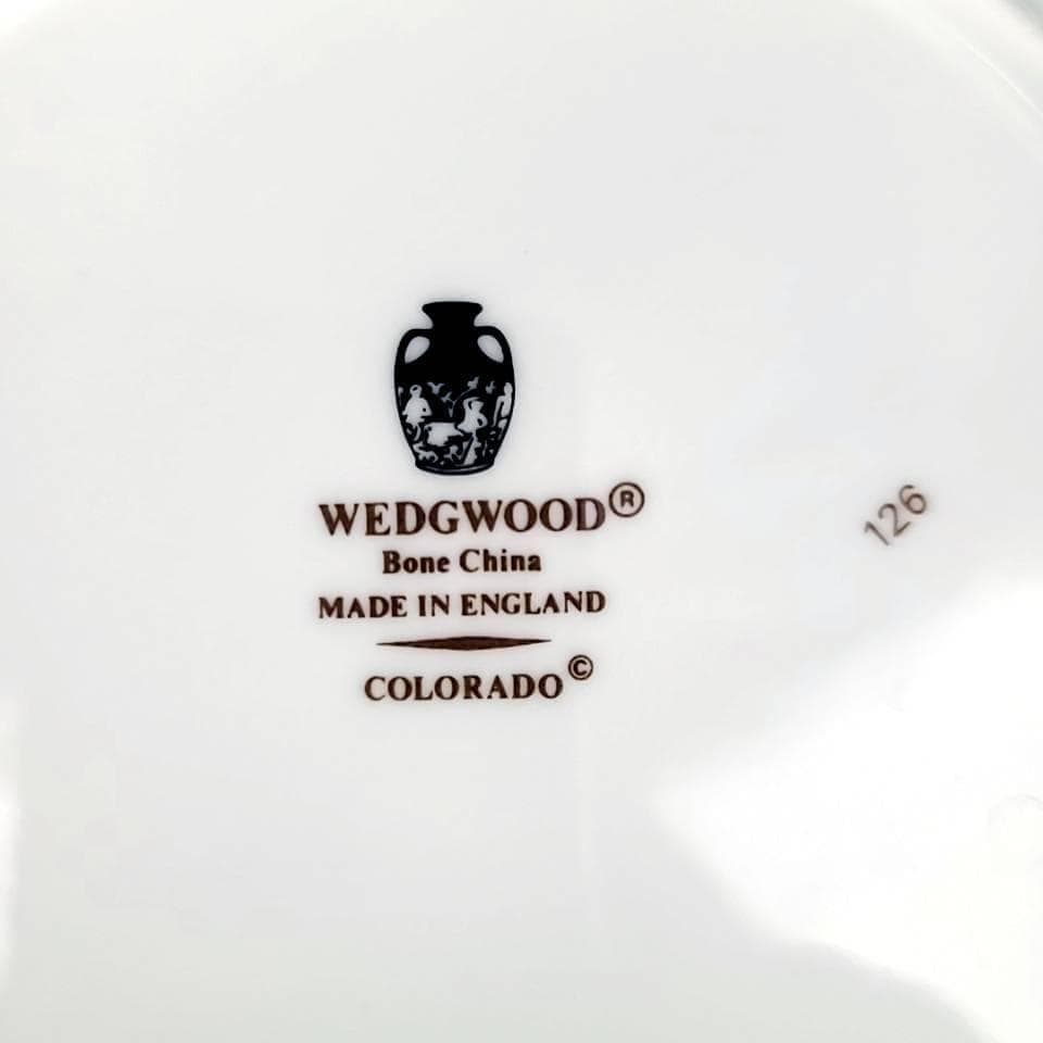 ●美品/ウェッジウッド　コロラド　デザートプレート　6枚　平皿 1