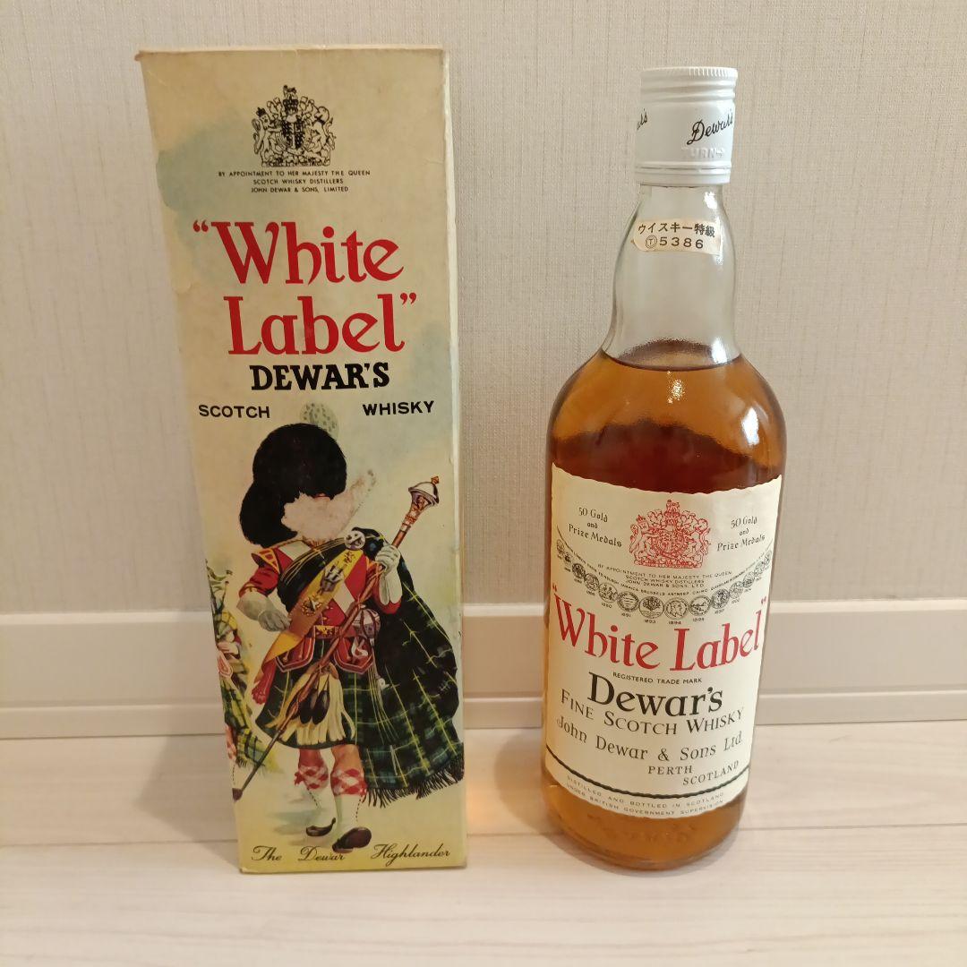 【未開栓】デュワーズ 赤紋章 特級 古酒 Dewar's 希少