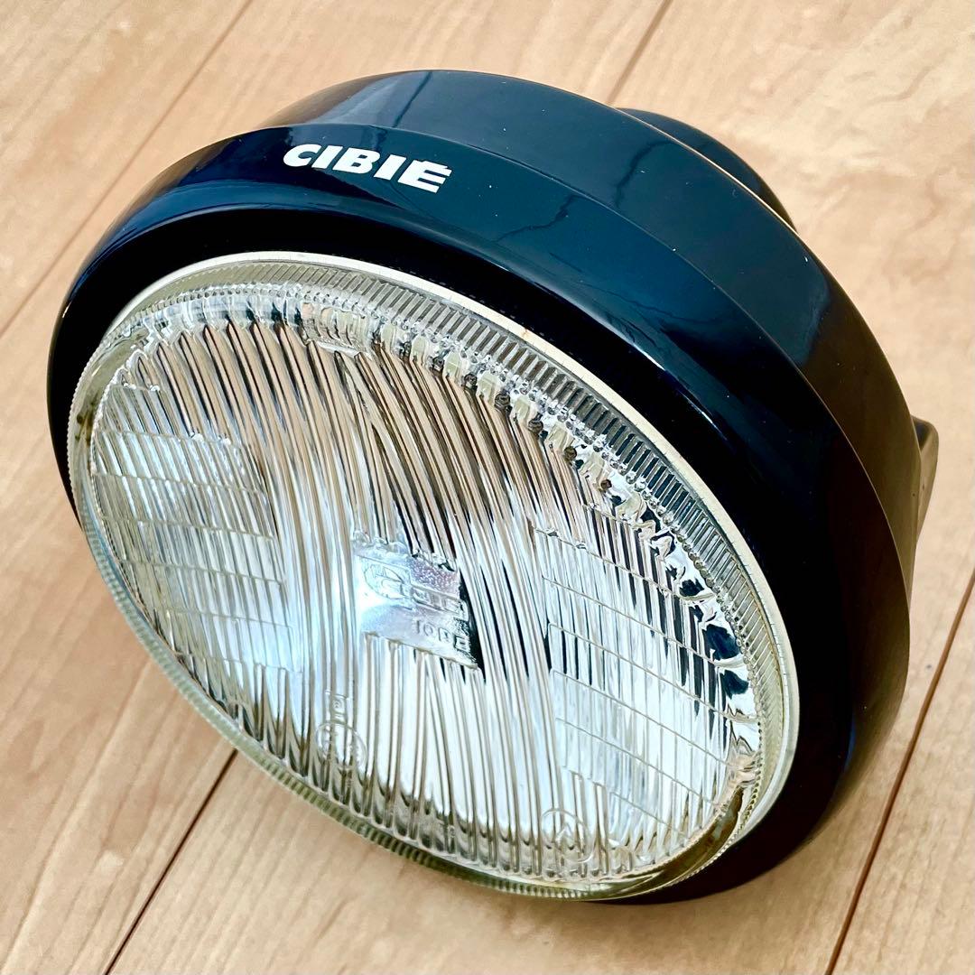 当時物 CIBIE シビエ 凹み ヘッドライト 160φ バブ マーシャル