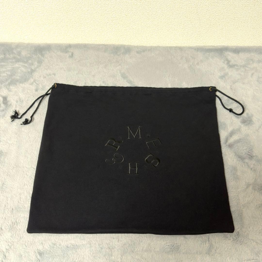 【極美品】【激レア】エルメス 巾着袋 保存袋 限定　バッグ用　黒