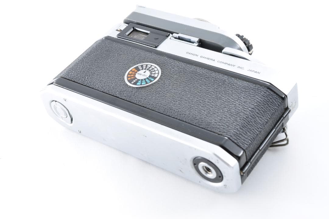 Canon P型 レンジファインダーカメラ レザーケース、露出メーター付き