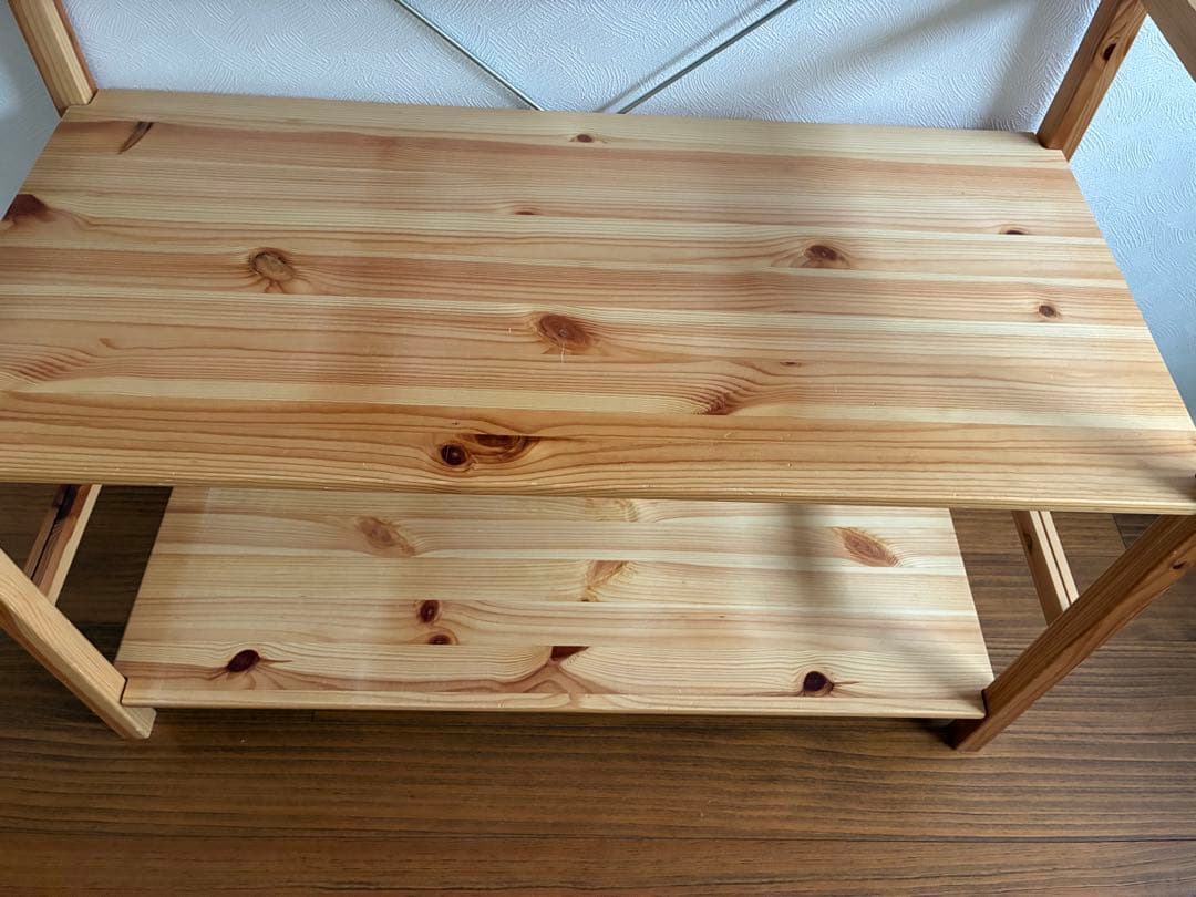 無印良品 パイン材ユニットシェルフ 小 幅86×奥行39×高さ83cm