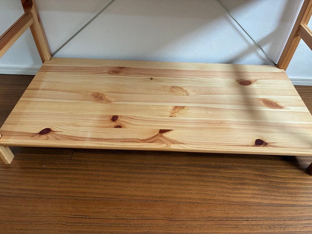 無印良品 パイン材ユニットシェルフ 小 幅86×奥行39×高さ83cm