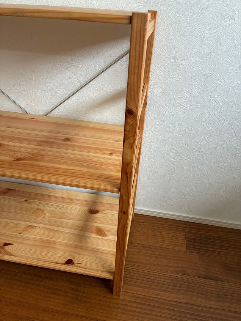 無印良品 パイン材ユニットシェルフ 小 幅86×奥行39×高さ83cm