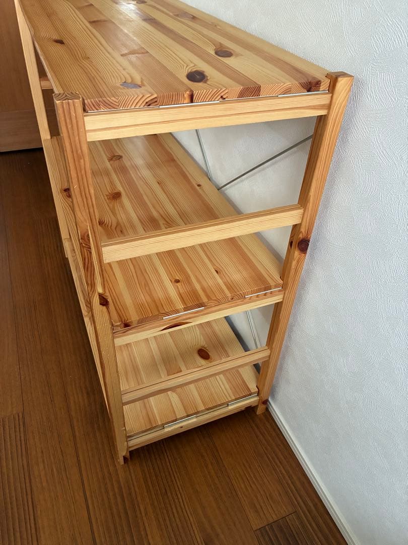 無印良品 パイン材ユニットシェルフ 小 幅86×奥行39×高さ83cm