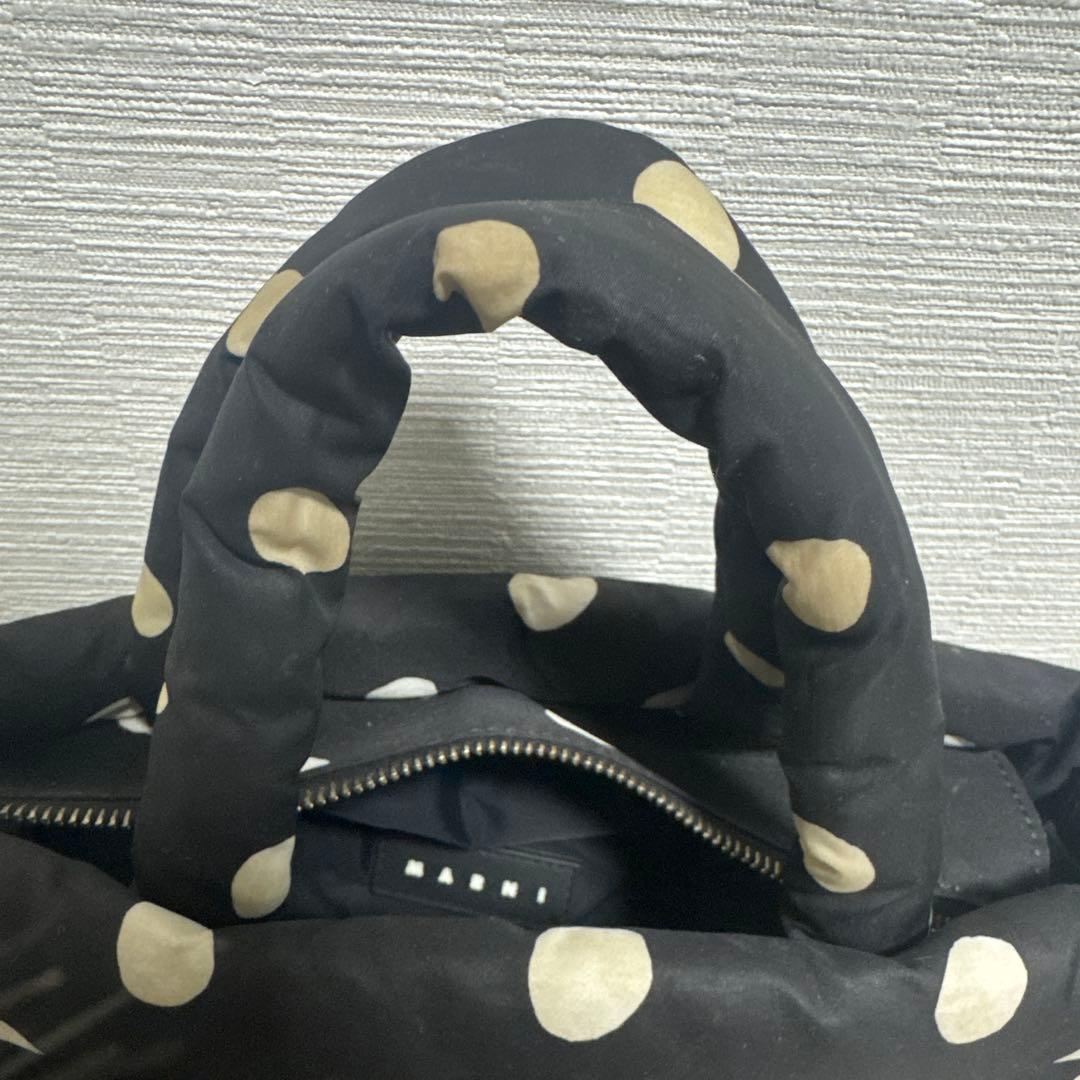 マルニ ドットパフバッグ