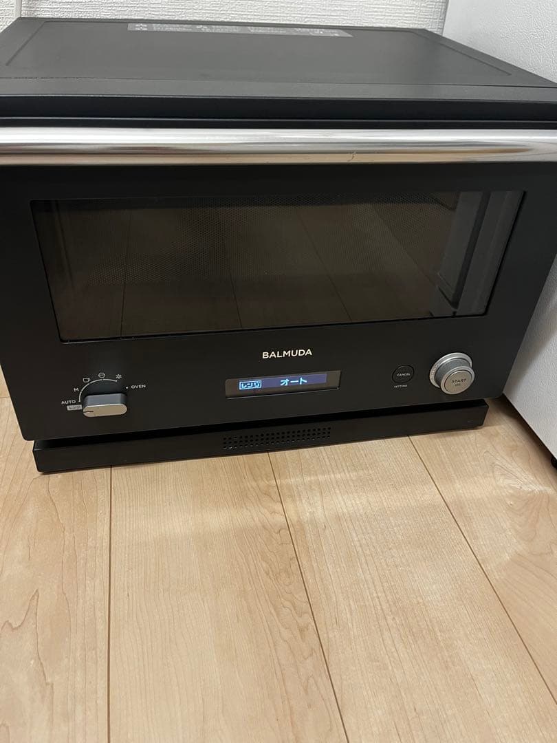 再値下げ！！【美品】BALMUDA オーブンレンジ ブラック