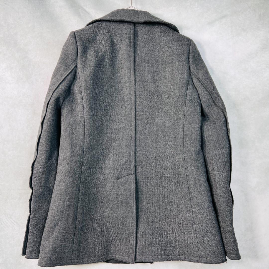 【ドルチェ＆ガッバーナ】Pコート リバー ダブル リアルファー ラクーン L