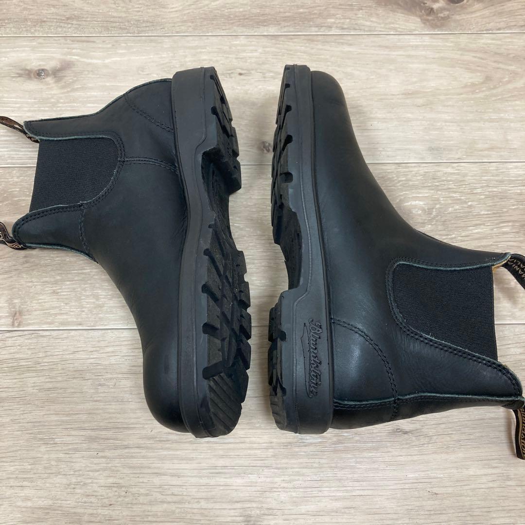 Blundstone ブランドストーン サイドゴアブーツ 8 ブラック　革靴　黒