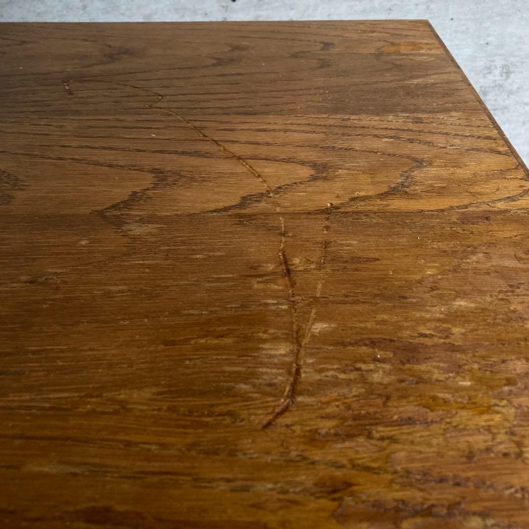 オランダ サイドテーブル チェスト ラック 棚 木製 オーク材 家具 レトロ