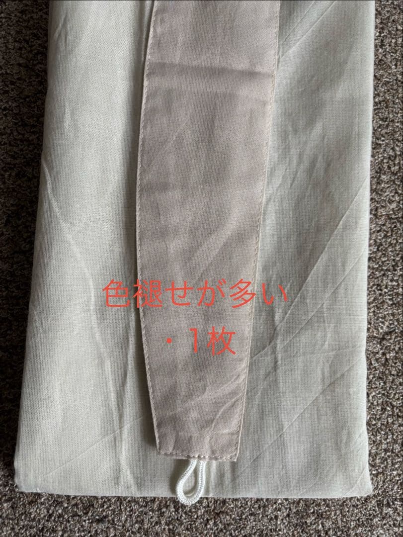 無印良品 カーテン 10枚セット（綿5枚・レース5枚）幅100×丈135cm