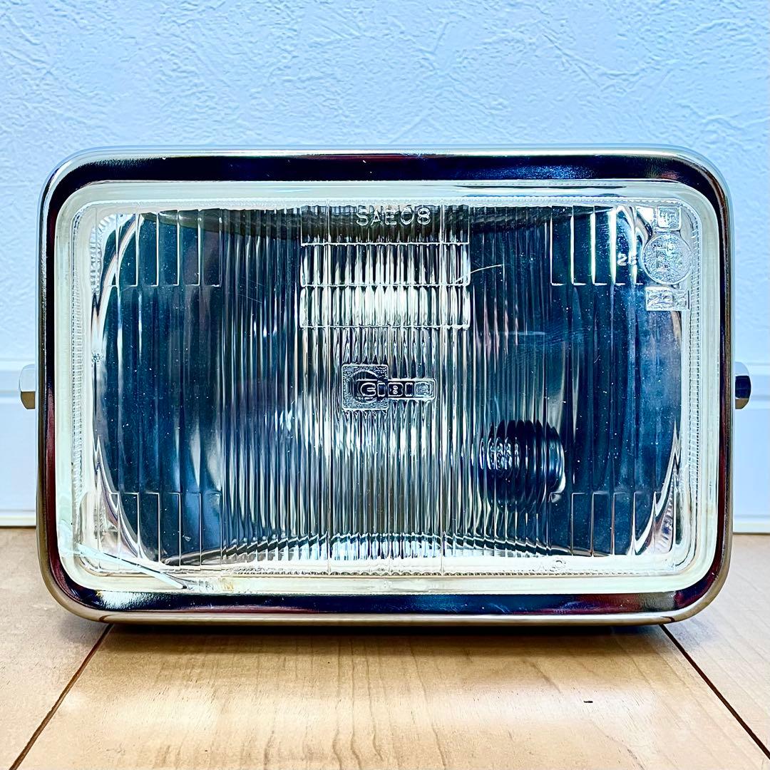 訳あり シビエ CIBIE 角型 ヘッドライト 当時物 角目 マーシャル