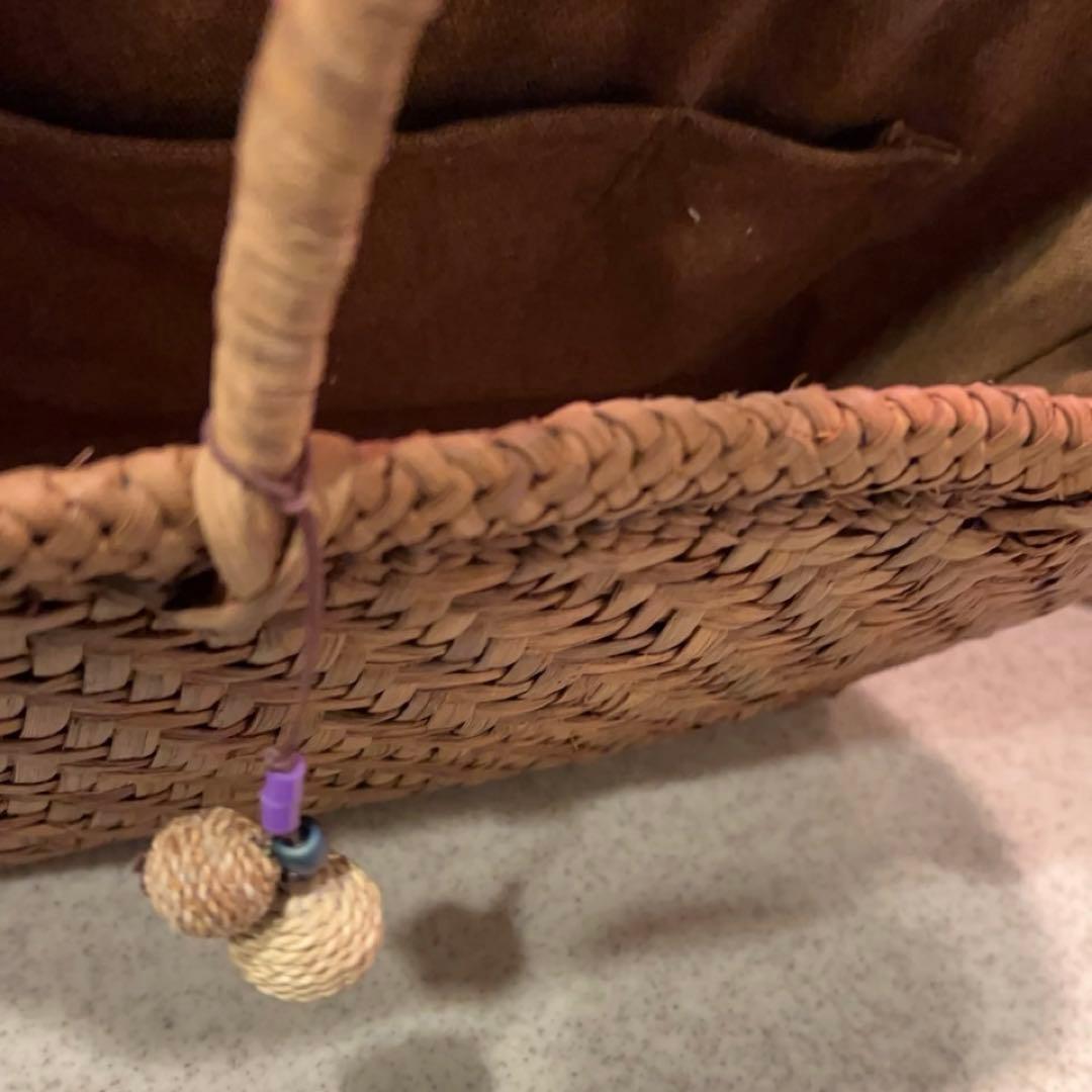 国産　山葡萄　籠バック③