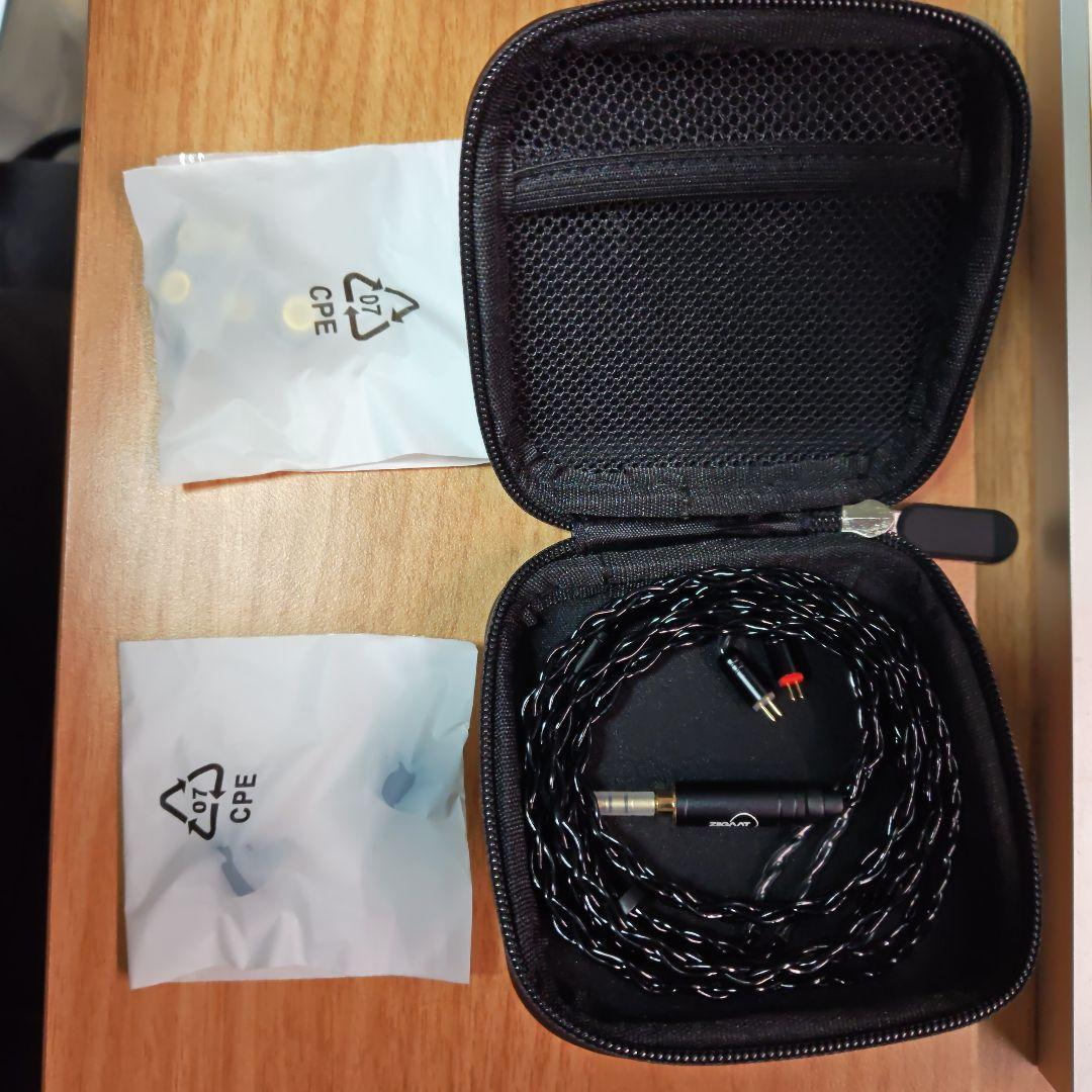 ZiiGaat × Fresh Review Arete　有線イヤホン