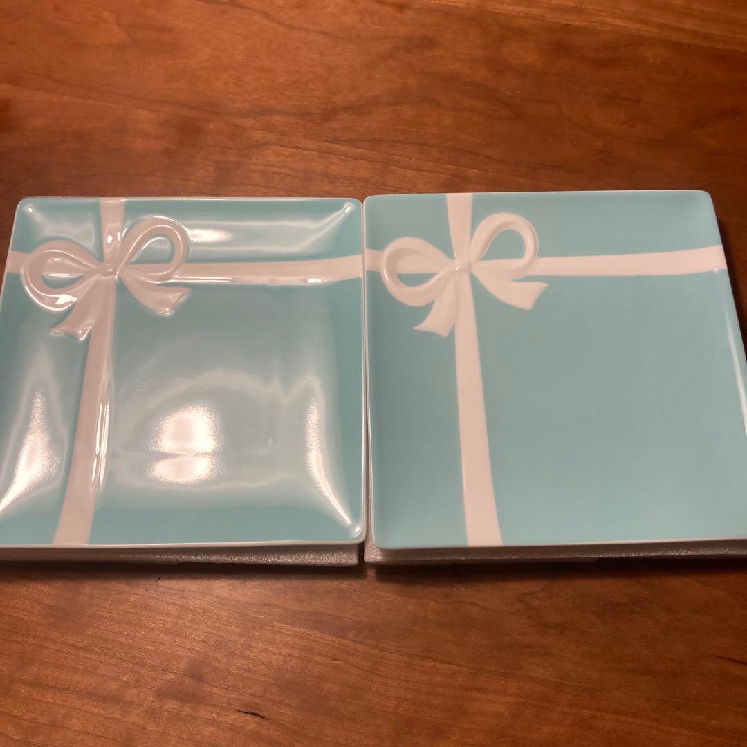 【新品未使用】Tiffany & Co. デザートプレート 2枚セット