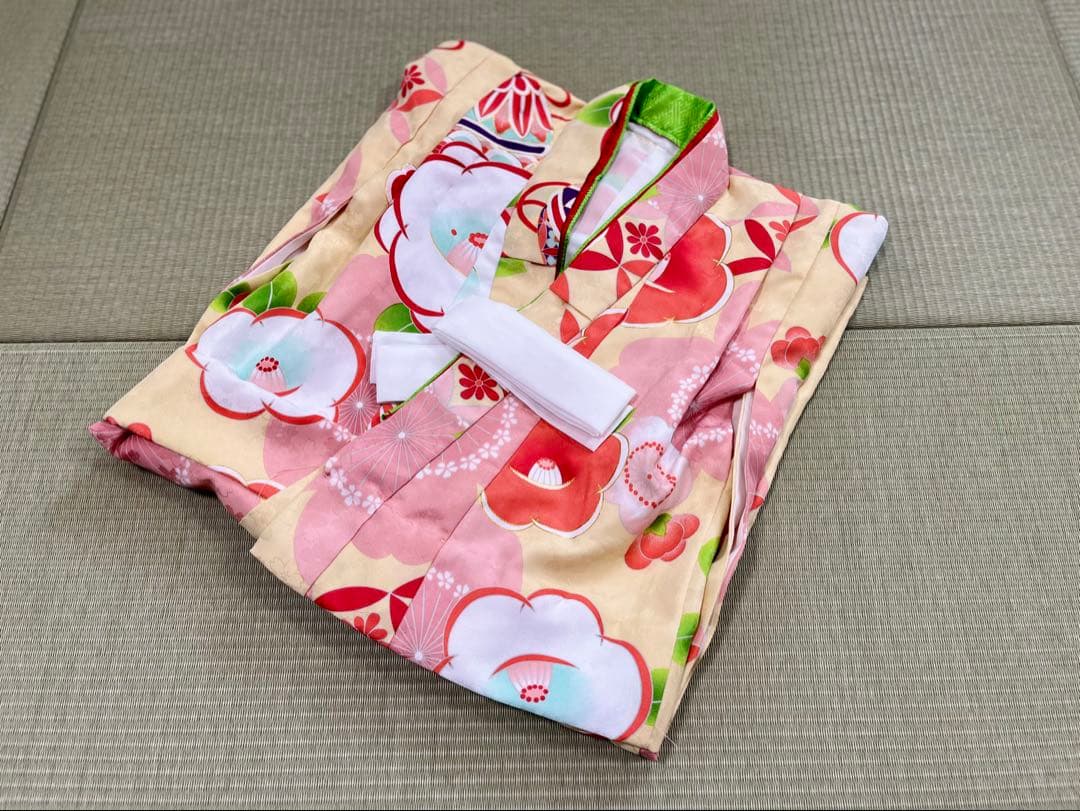 【美品】七五三 着物 3歳 女の子 9点被布セット