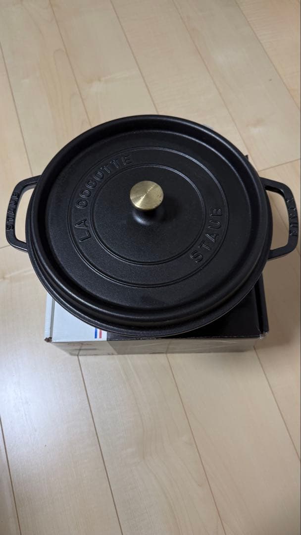 Staub ストウブ ピコ・ココットラウンド 28cm ブラック