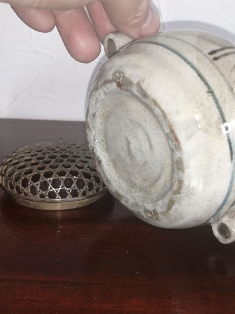 時代物 管耳 宋胡録 スンコロク 香炉