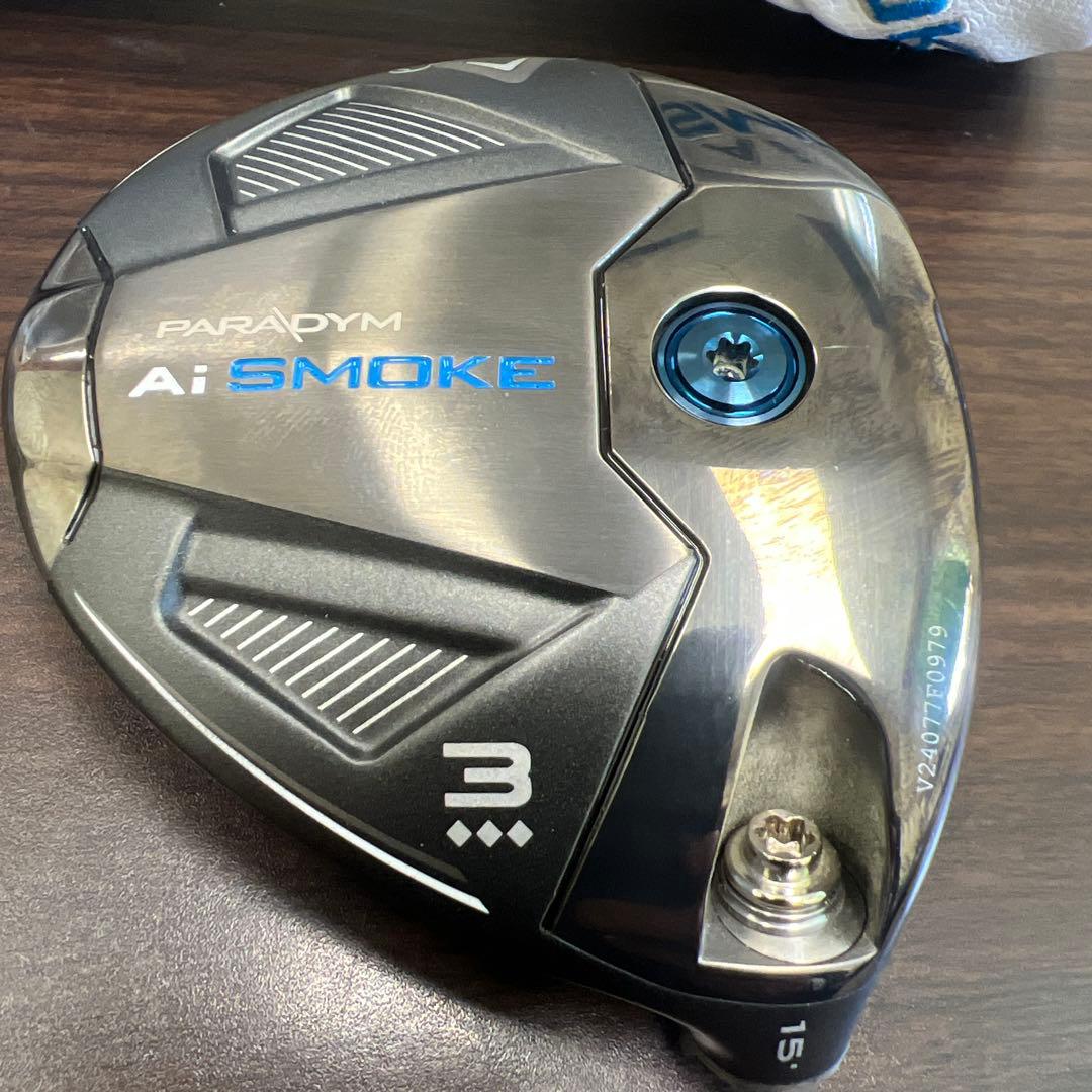 Callaway PARADYM Ai:SMOKE トリプルダイヤモンド 3W