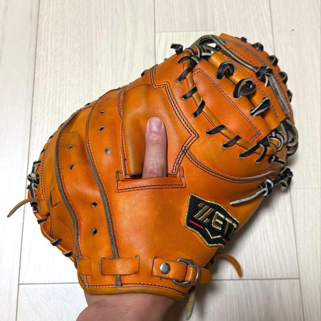 ZETTプロステイタス硬式オーダーキャッチャーミット森モデル