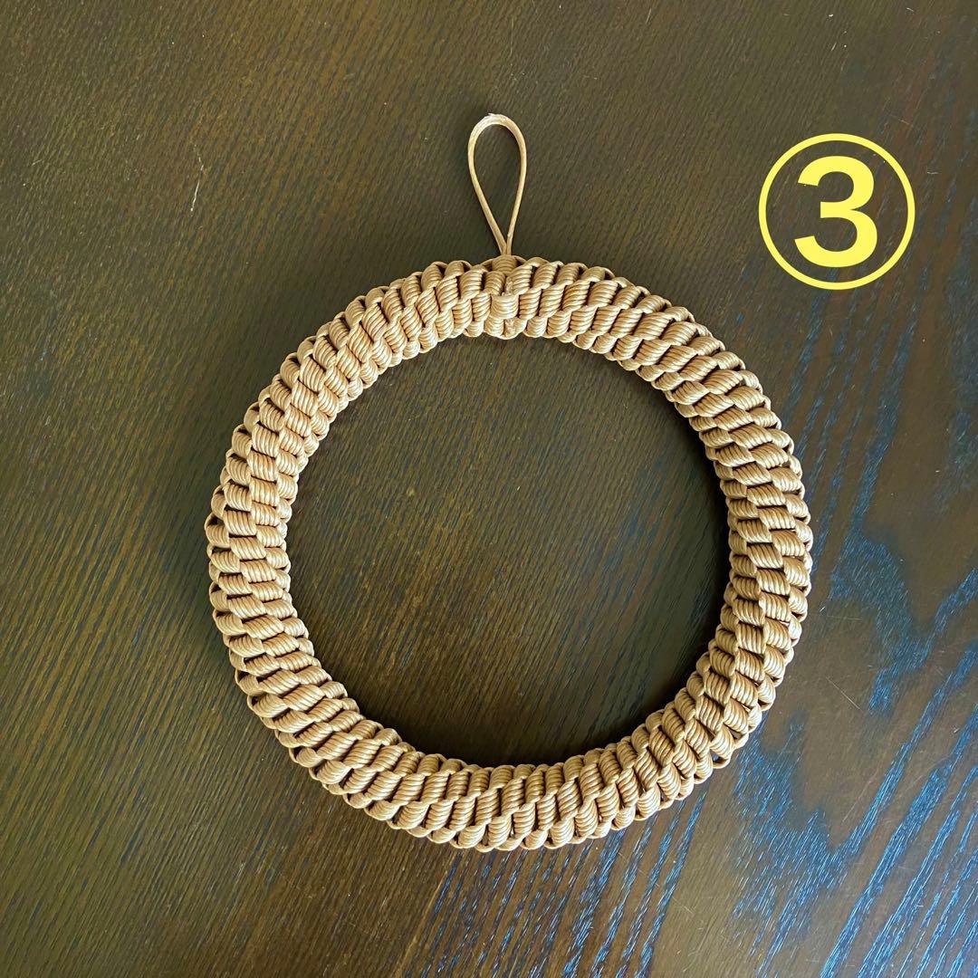 かかのり　エコクラフト　クラフトテープ　ボックス型のかご&鍋敷き