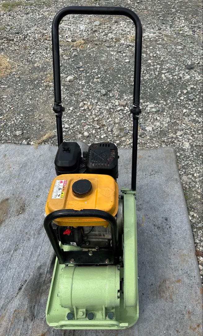 明和 KP60 プレートコンパクター 中古 動作品 日本製メンテナンス済み