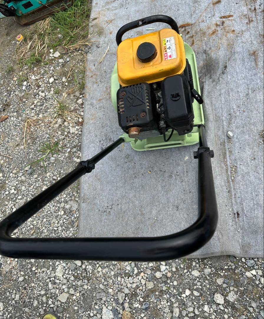 明和 KP60 プレートコンパクター 中古 動作品 日本製メンテナンス済み