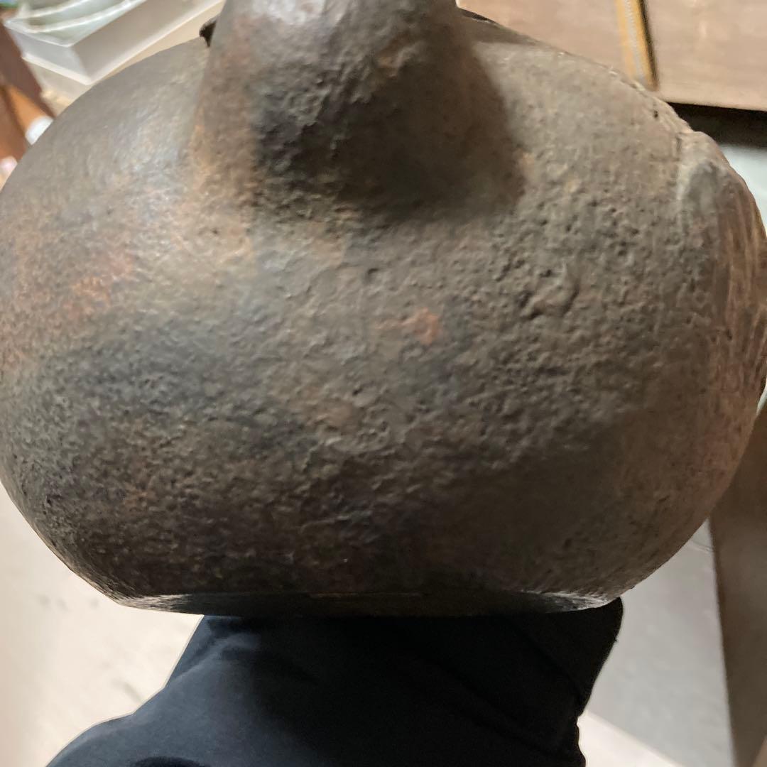 時代鉄瓶　日本梅泉　蔵出　水漏無