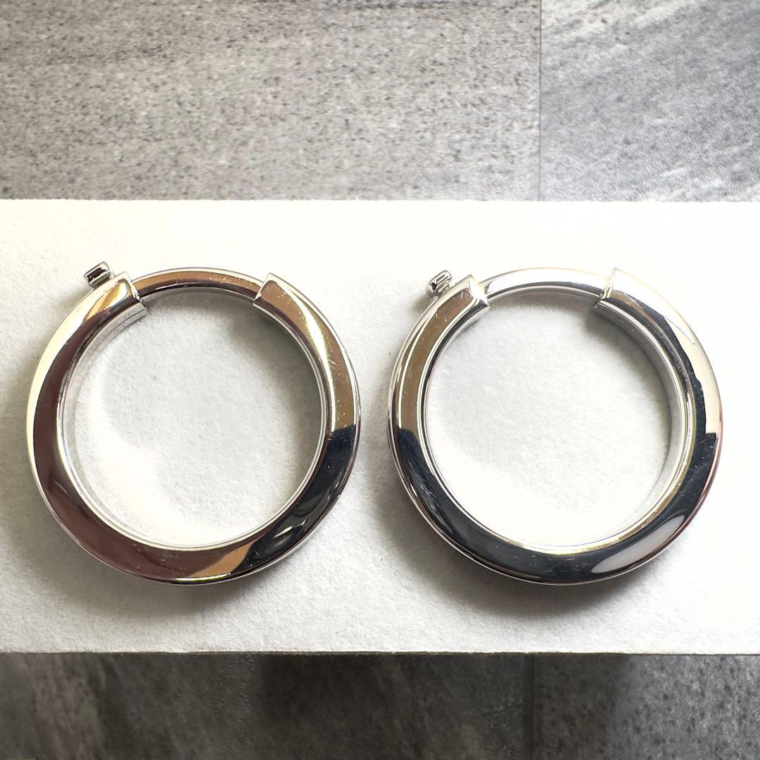 ★鑑定済★LOEWE★ロエベ★シルバー★キーリング★チャーム★カラビナ★