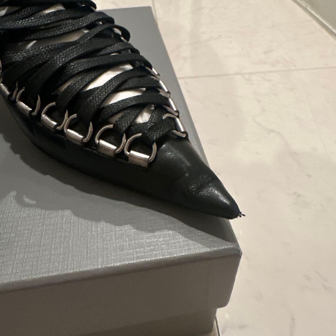 ビ*ズ様 バレンシアガ　レースアップシューズ