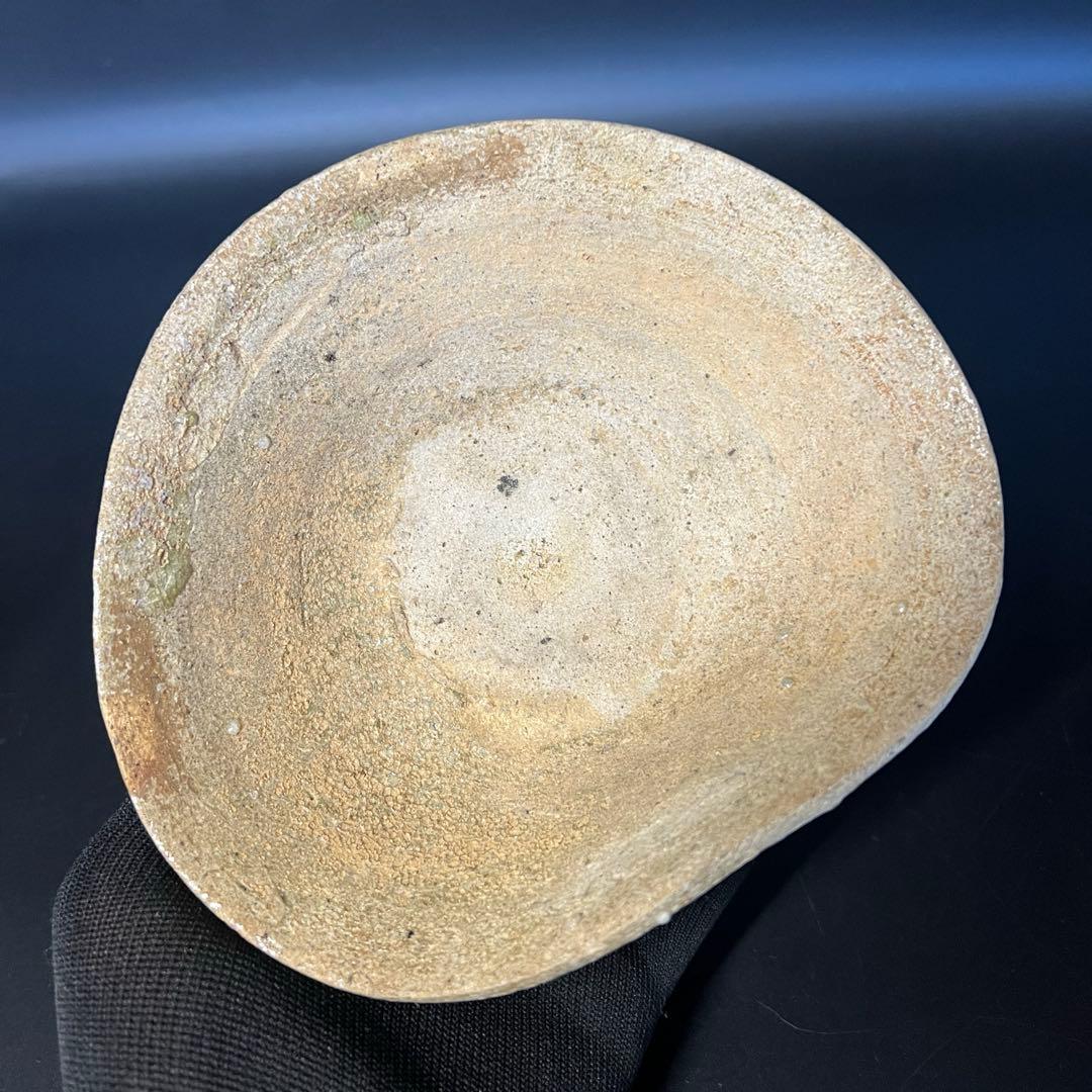 平安末期〜鎌倉初期 山茶碗｜茶道具 古陶 数寄者好み ビードロ景色◎古美術庵々