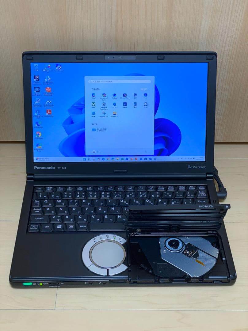 Windowsノート本体 Win11SSD512GB i7RAM8GBOffice2024SX4JDYBR