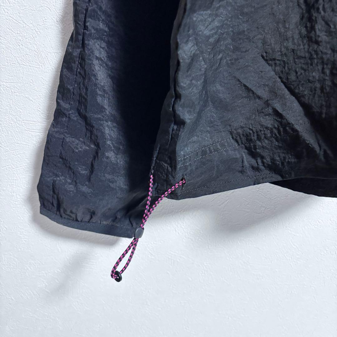 【NIKE】【XL】美品　風車ロゴ　ドルマン　うさぎ　レア　薄手　透け　ナイロン