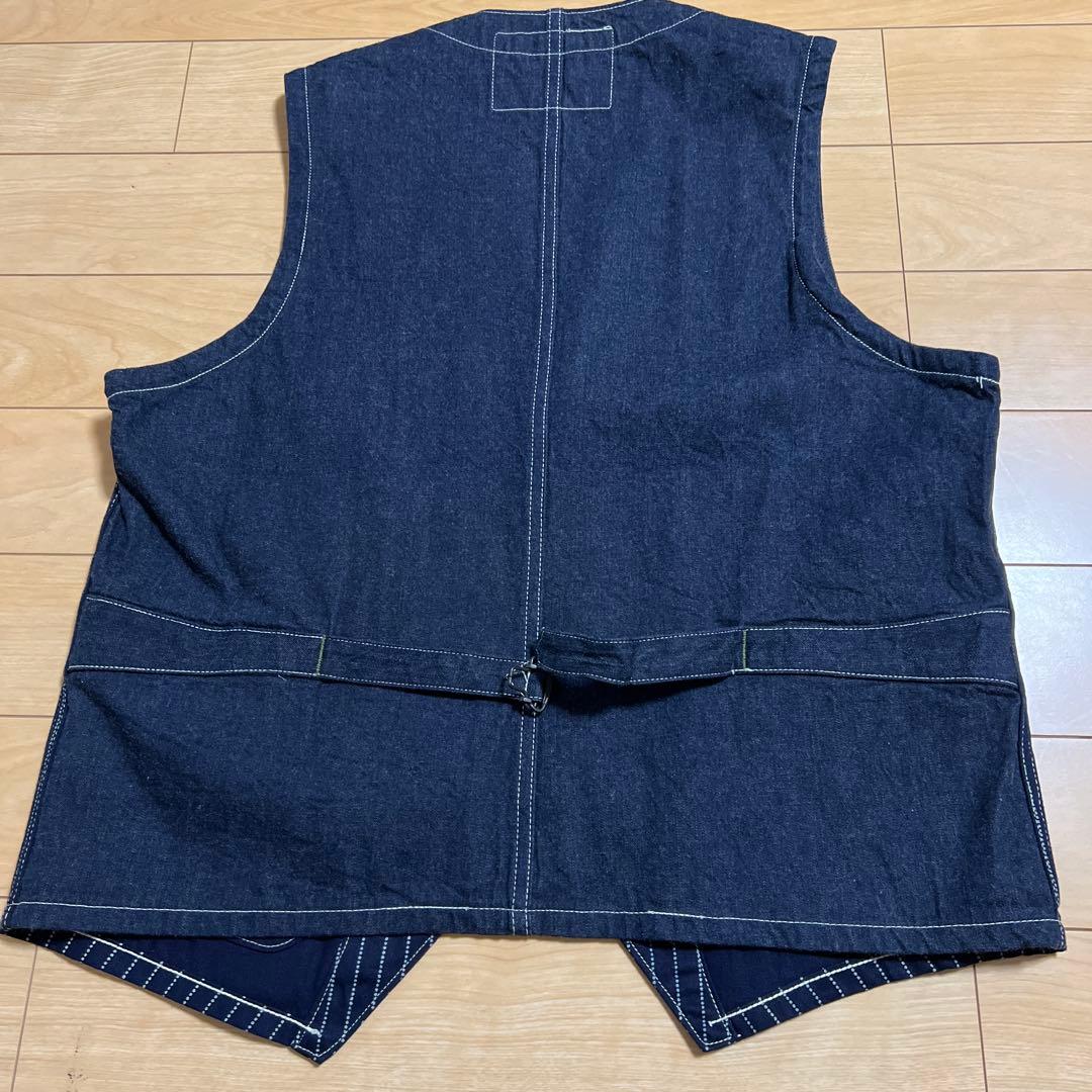 SUGAR CANE デニムベストSIZE40