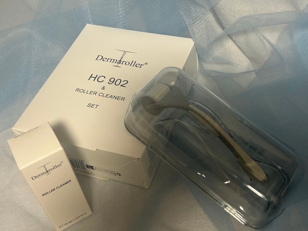【正規品・新品・未使用】ダーマローラーHC902（専用クリーナーセット）