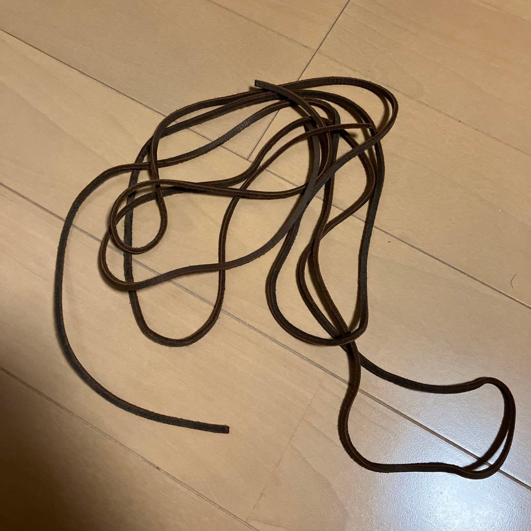 黒 レザー ワークブーツ