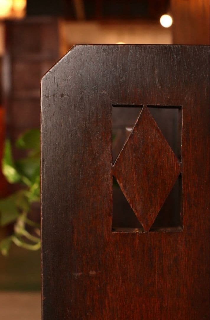 大正ロマン 洋館で使われていたアンティークコートスタンド 希少なコンパクトサイズ