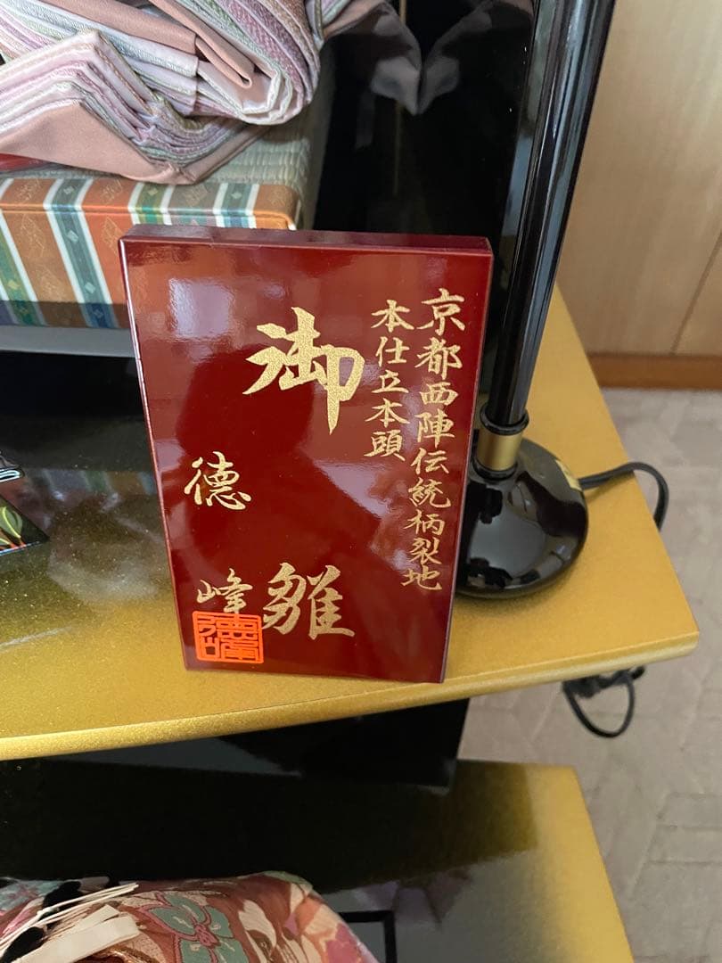 豪華な雛人形セット　三段　本金蒔絵　☆美品☆