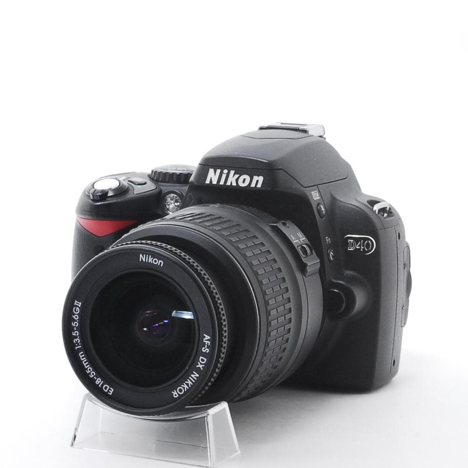 L判アルバム付 Nikon D40 美品✨標準レンズ
