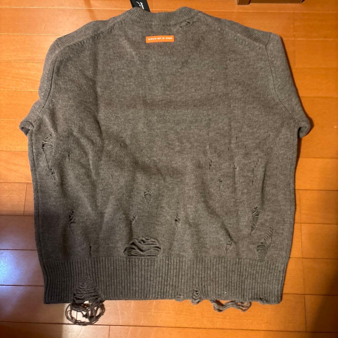 薬*@様 always out of stockのダメージニット