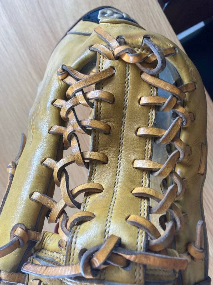 硬式グローブ【xanax】外野　黄色