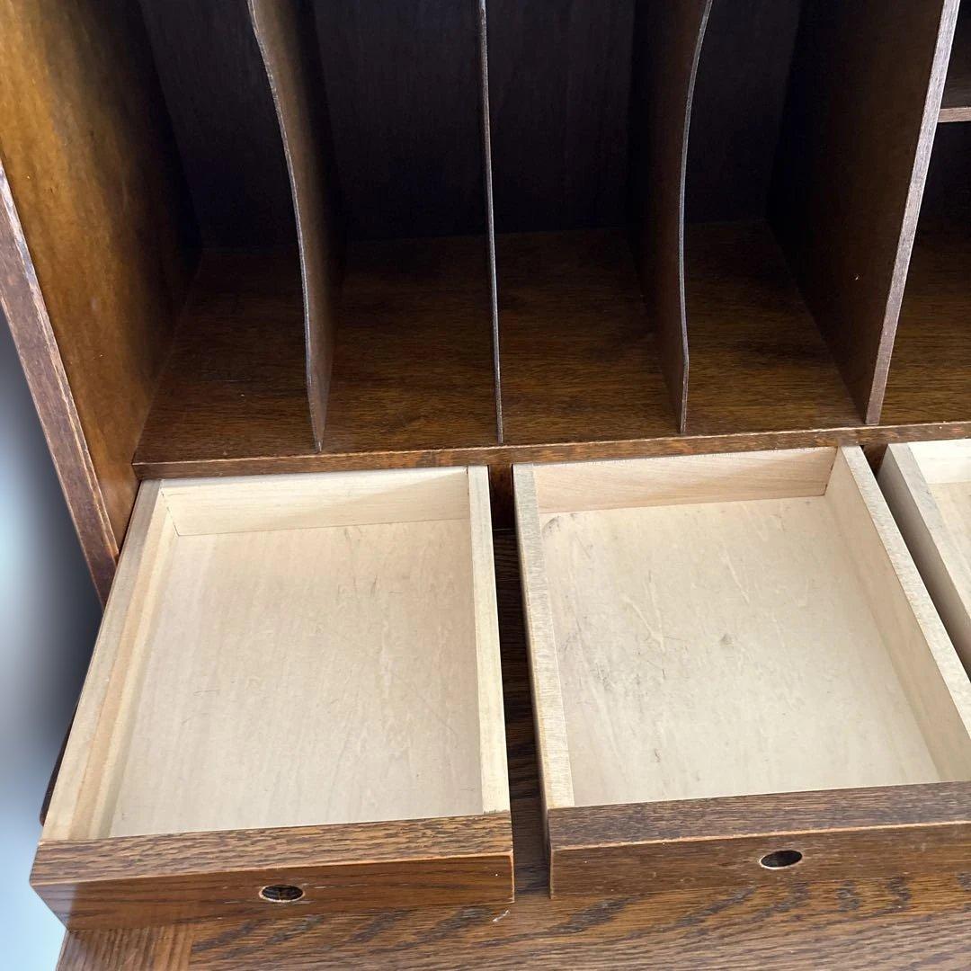 オーク材クラシックデスク