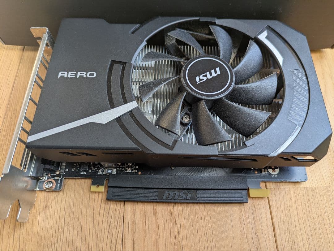 グラフィックボード・グラボ・ビデオカード MSI AERO GTX 1650 OC Edition