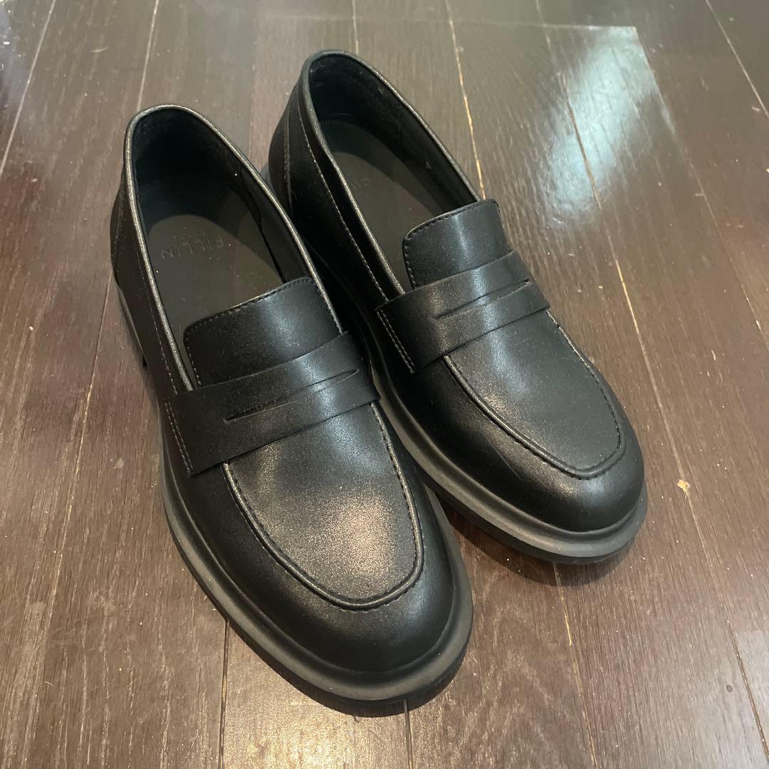 FILLIN｜HOMMEローファー｜身長＋5.5CMバレずに盛れる靴｜26cm