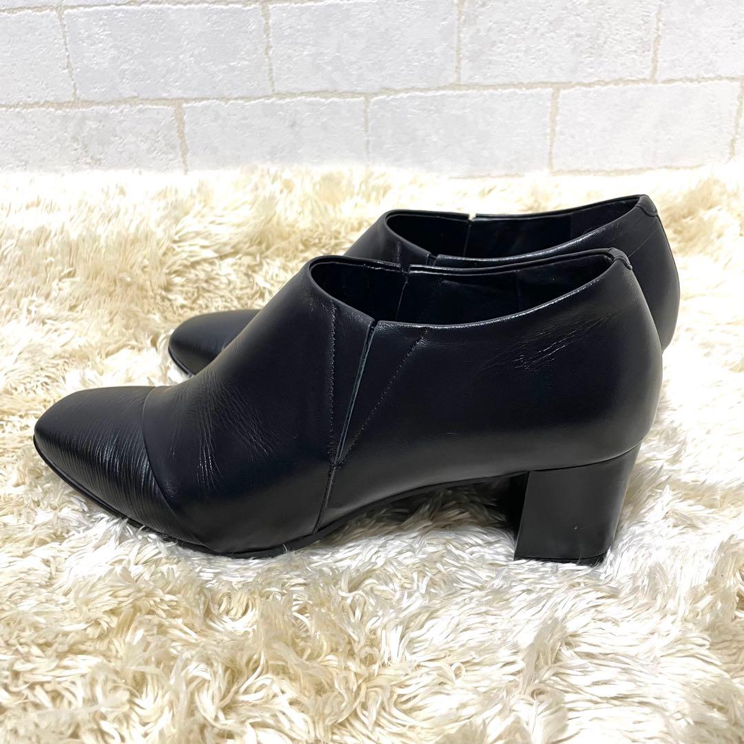 HIMIKO 卑弥呼　スクエアトゥサイドゴアパンプス/631310 22.5cm