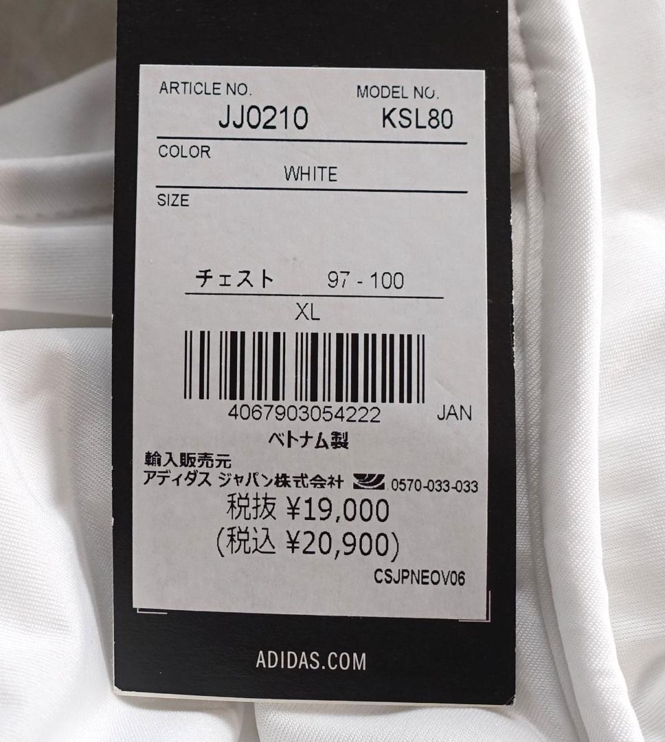 3新品XL アディダス ゴルフ 保温 中綿 キルティング ジャケットHG8291